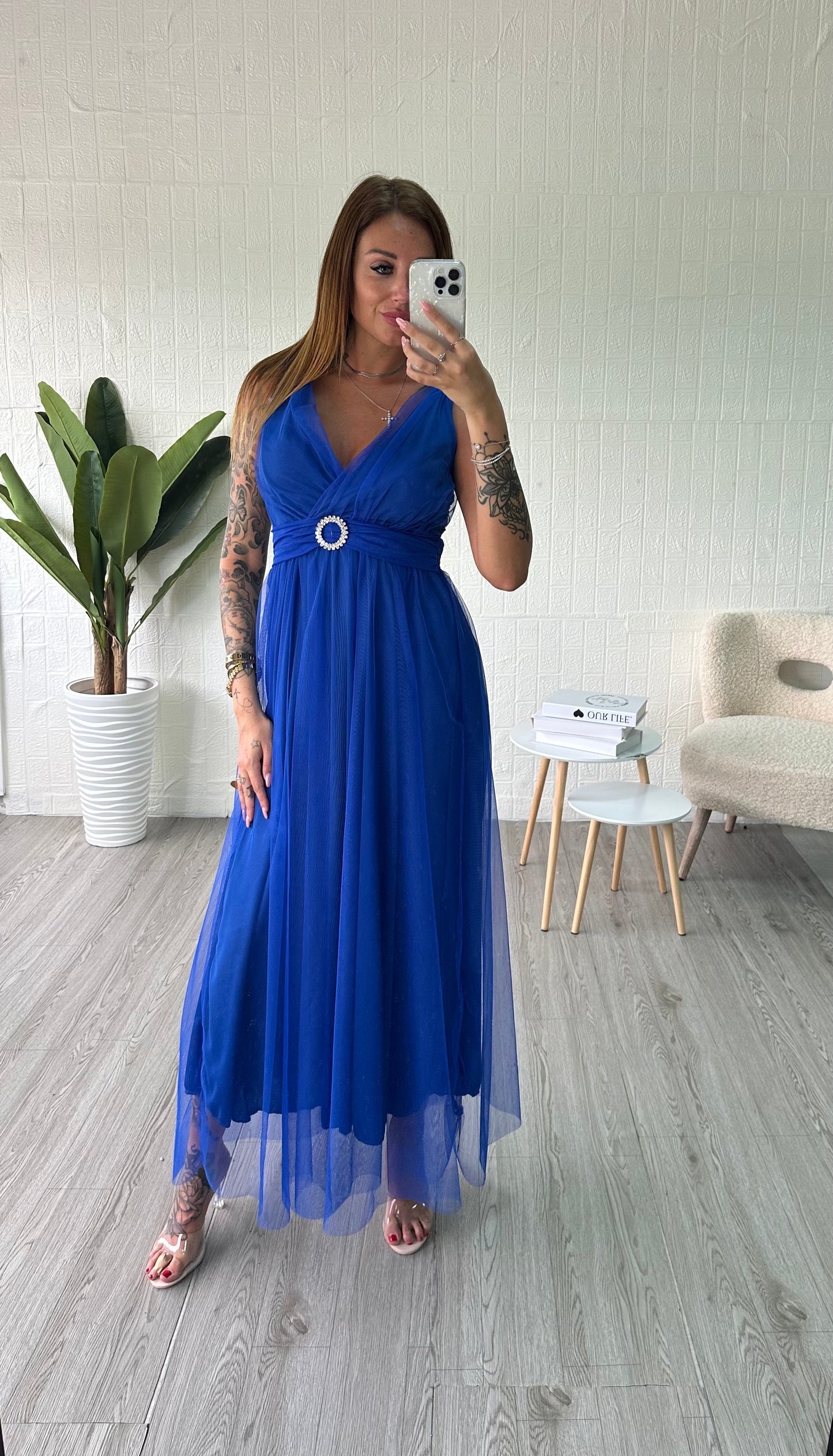 Abito cerimonia Blu - JE_MI
