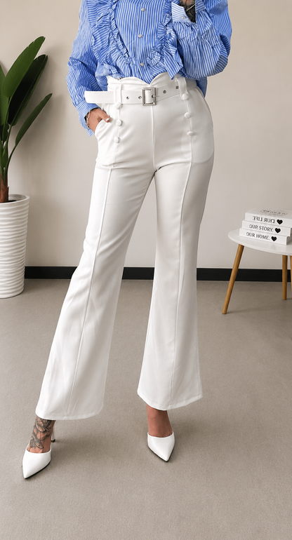 Pantaloni a zampa