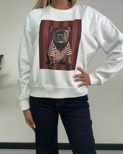 Felpa Over Bulldog - JE_MI