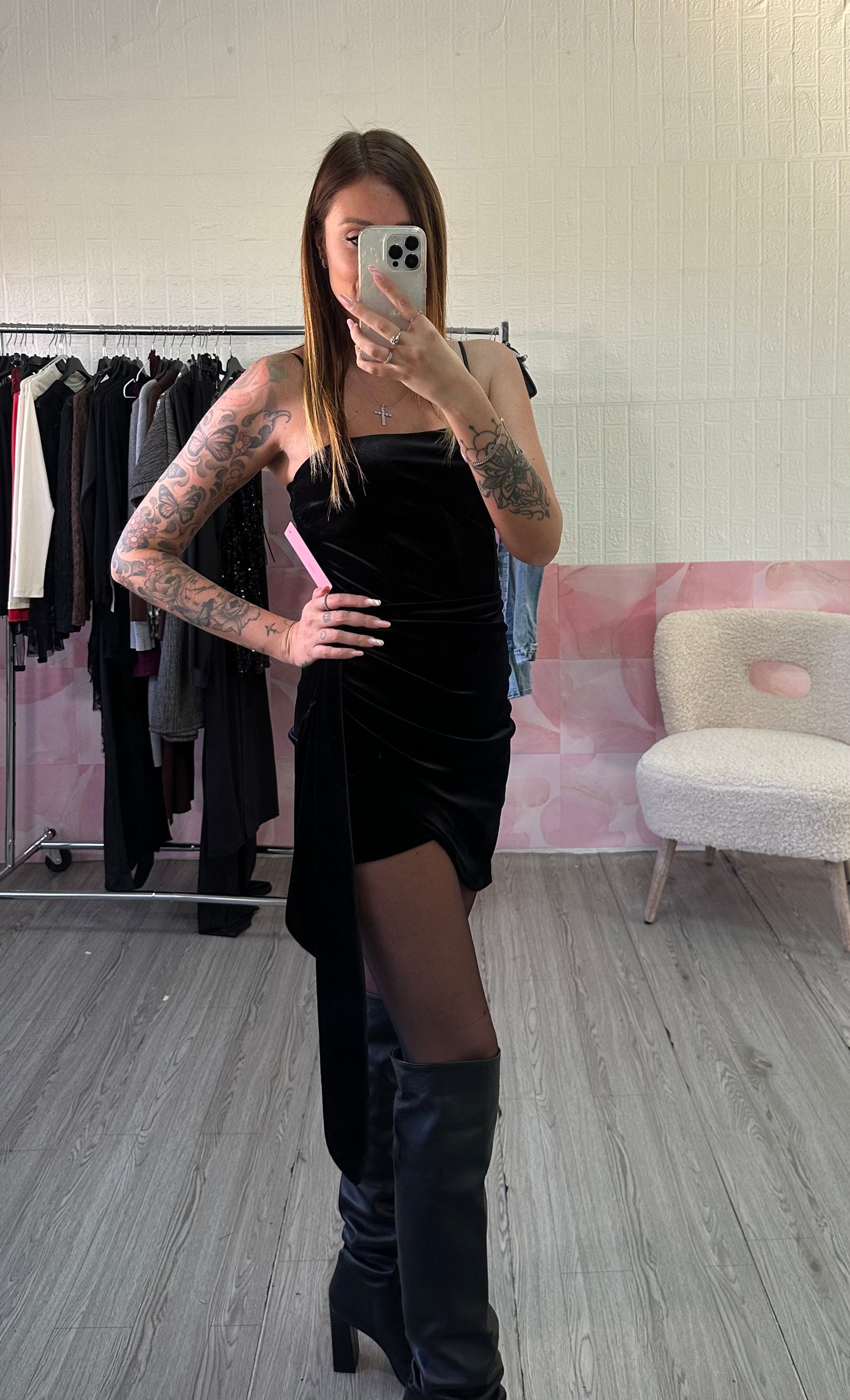 Vestito in velluto - JE_MI