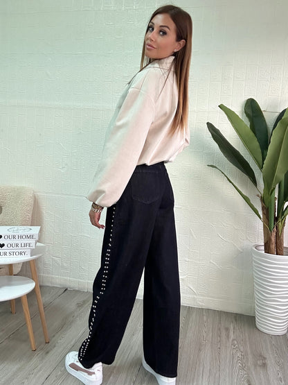 Jeans Balloon Borchiati - JE_MI