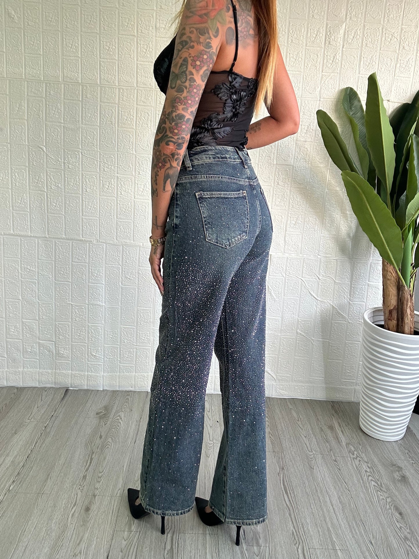 Jeans con brillantini - JE_MI