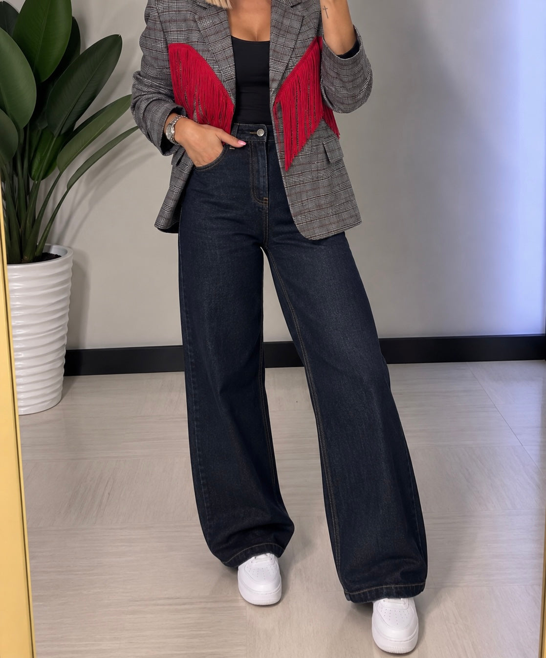 Blazer frange western by Lumina