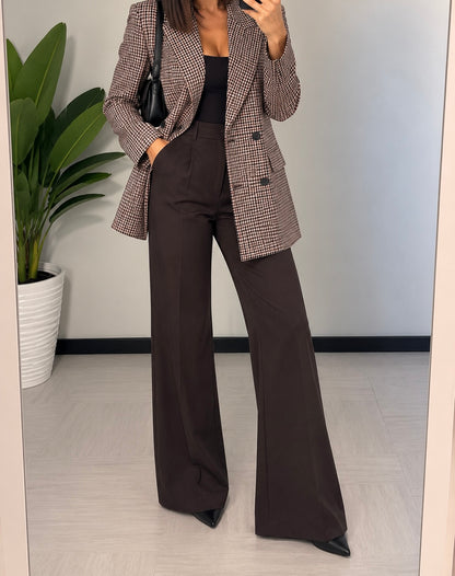 Blazer Pied de Poule