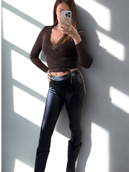 Leggins effetto pelle - JE_MI