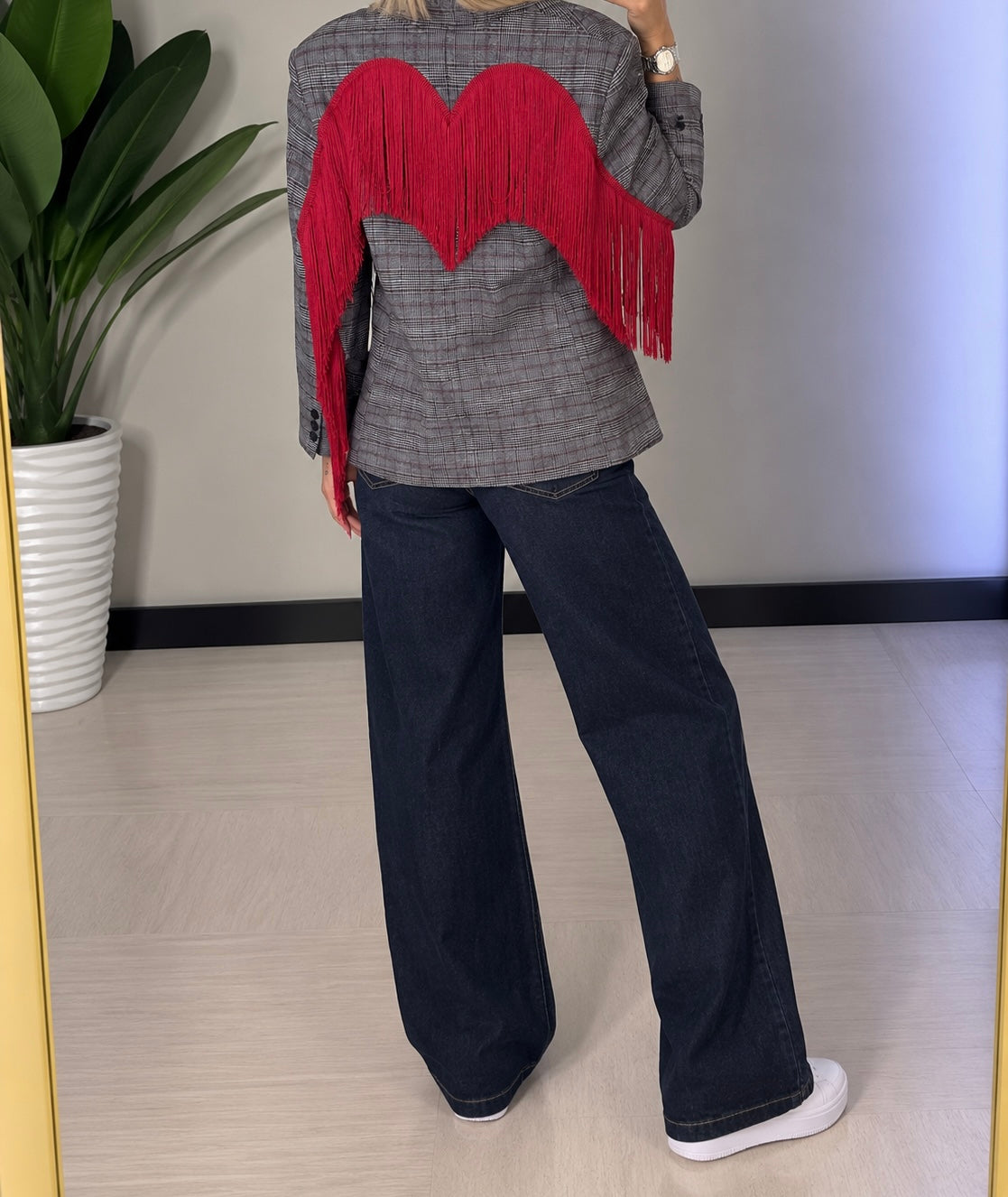 Blazer frange western by Lumina