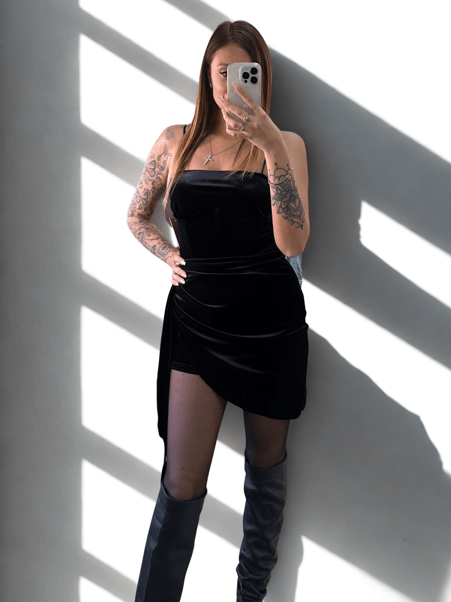 Vestito in velluto - JE_MI