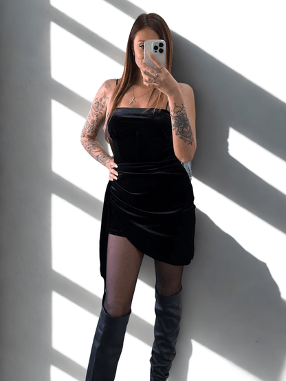 Vestito in velluto - JE_MI