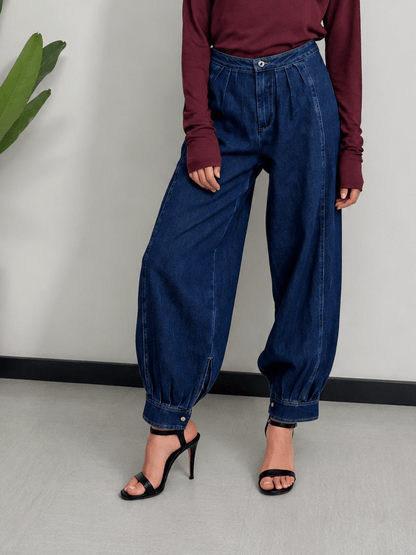 Jeans Balloon Wide Leg - JE_MI