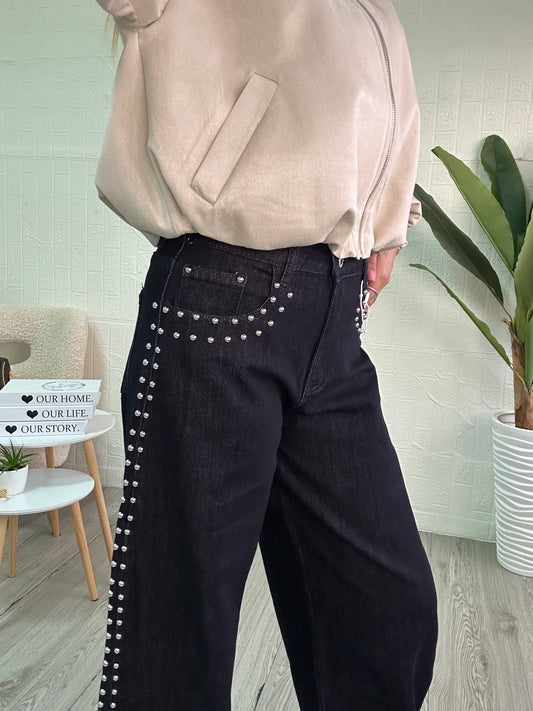 Jeans Balloon Borchiati - JE_MI