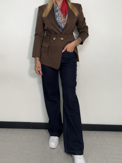 Giacca Blazer con foulard