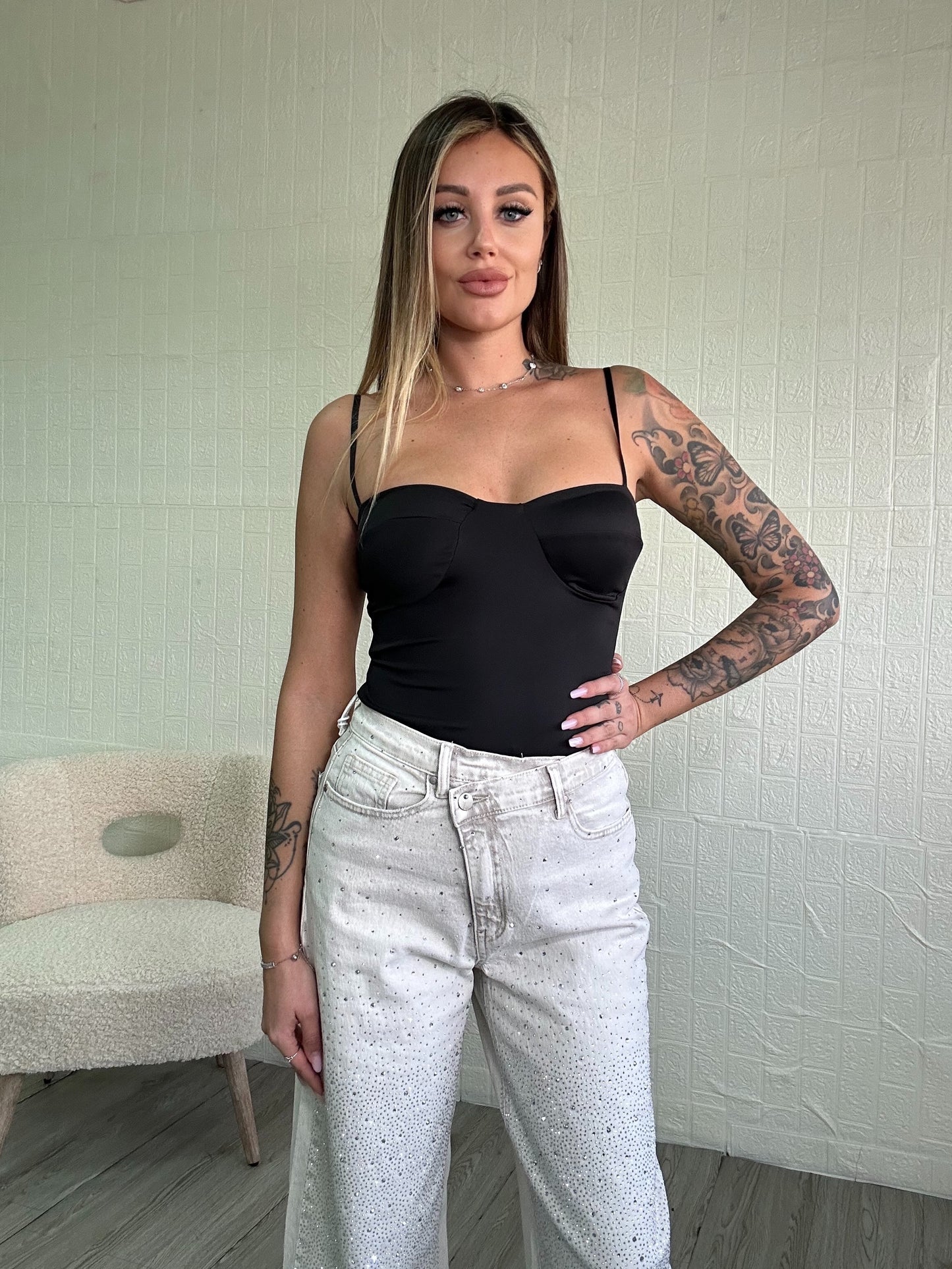 Jeans con brillantini - JE_MI