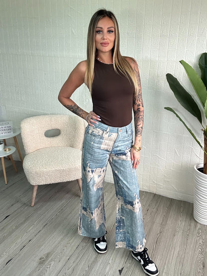 Jeans a palazzo - JE_MI
