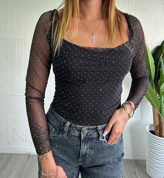 Body con brillantini - JE_MI