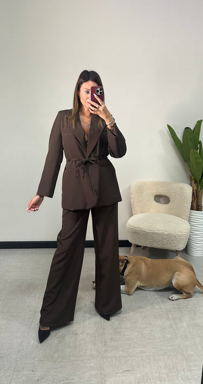 Coordinato Elegante Marrone