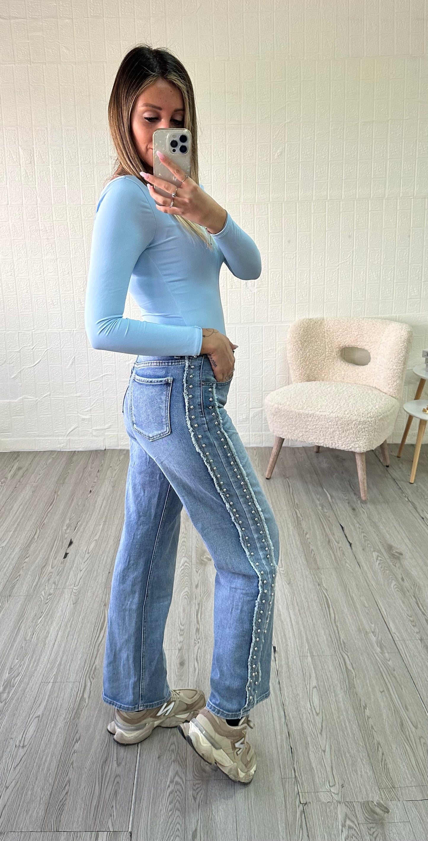Jeans borchiati - JE_MI