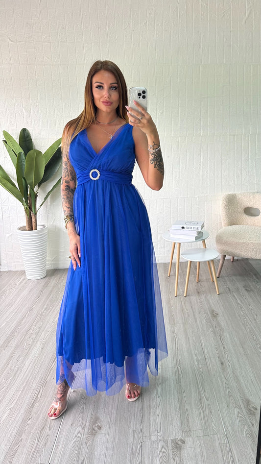 Abito cerimonia Blu - JE_MI