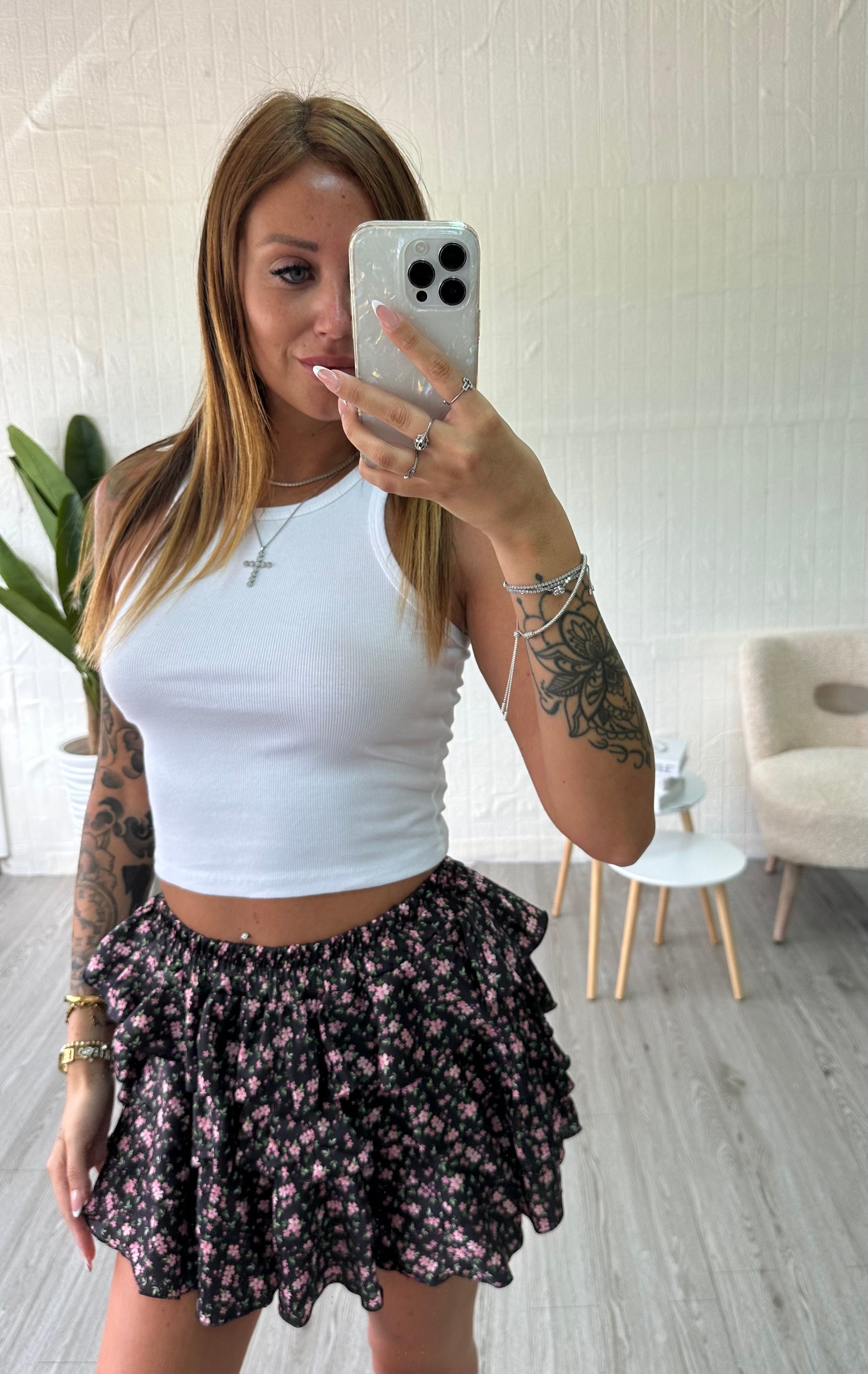 Crop top in cotone - JE_MI