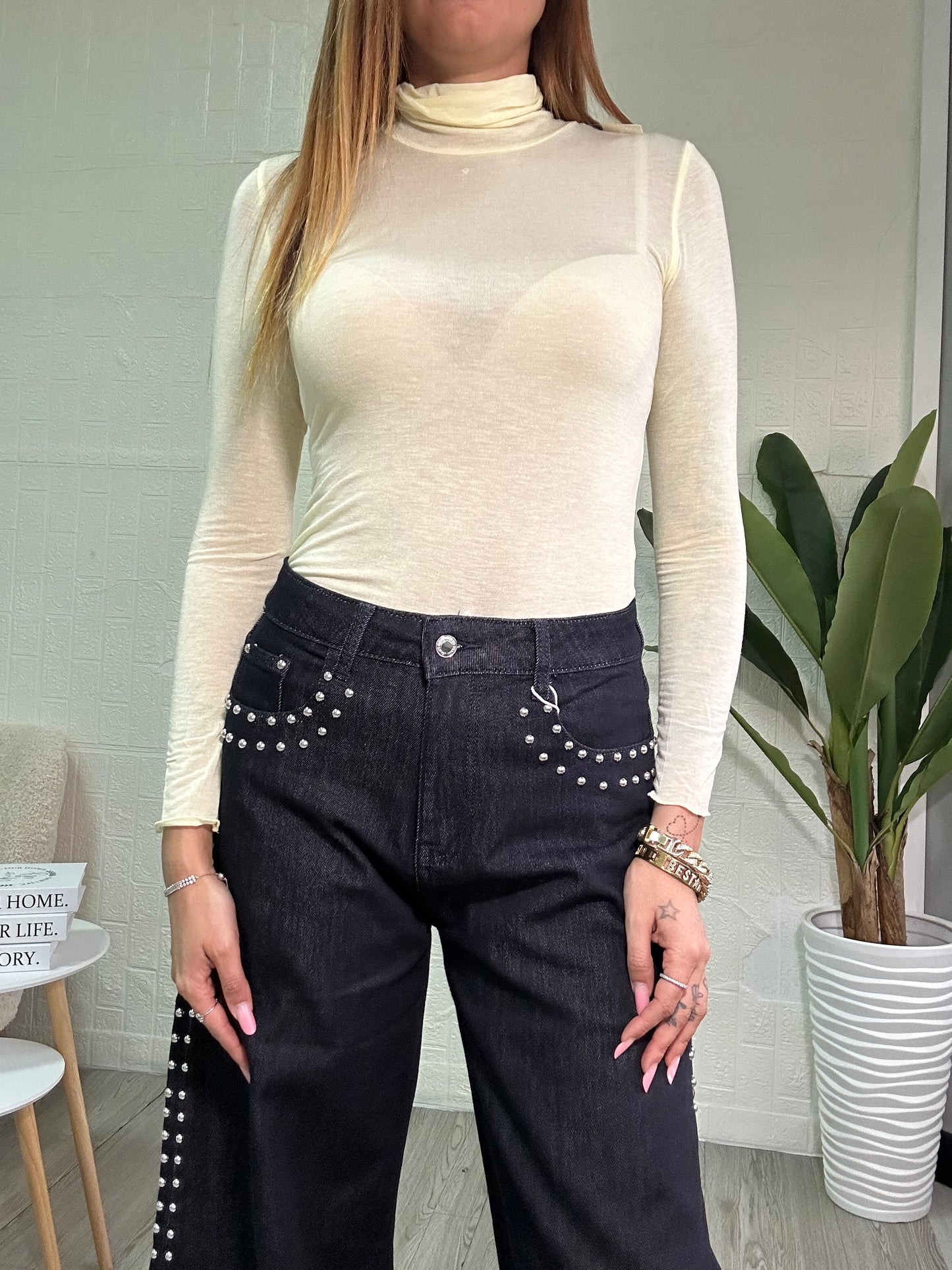 Pullover in cashmere semi trasparente - JE_MI