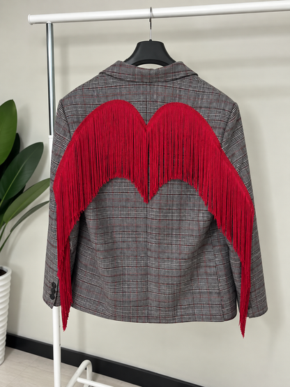 Blazer frange western by Lumina