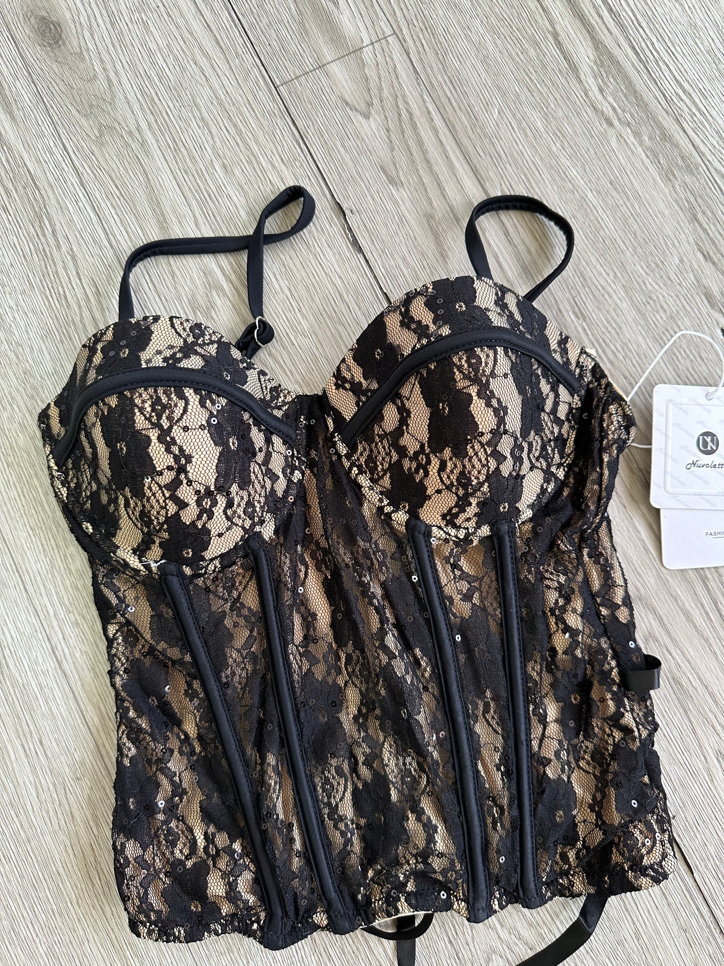 CORSETTO IN PIZZO