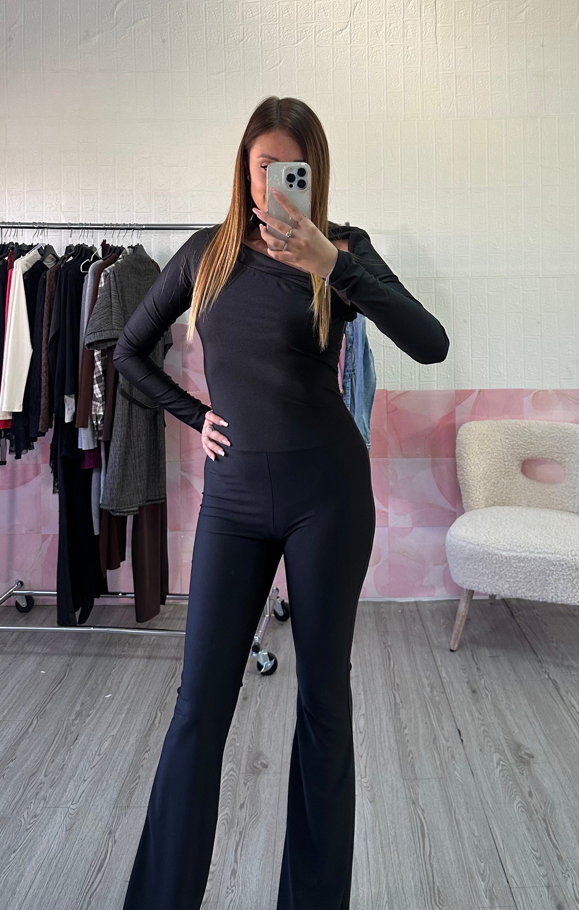 Jumpsuite nera - JE_MI