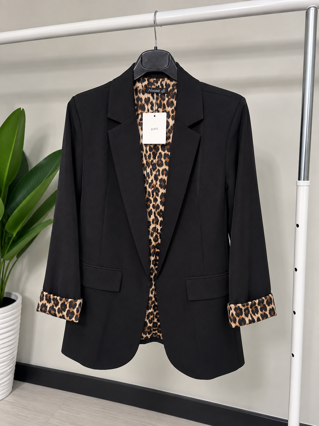 Blazer animalier