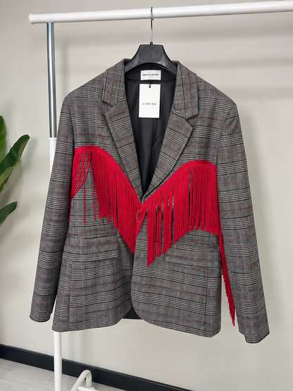 Blazer frange western by Lumina