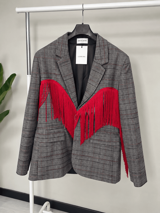 Blazer frange western by Lumina - JE_MI