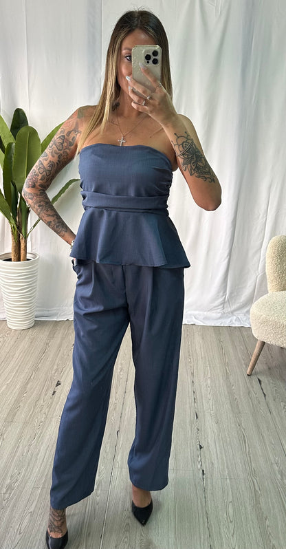 Coordinato con fascia a balza - JE_MI