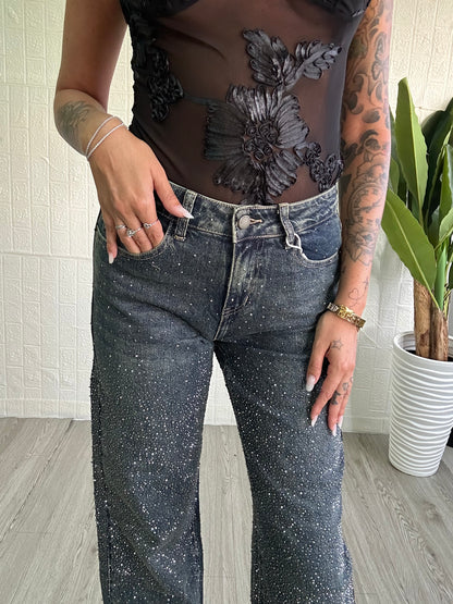 Jeans con brillantini - JE_MI