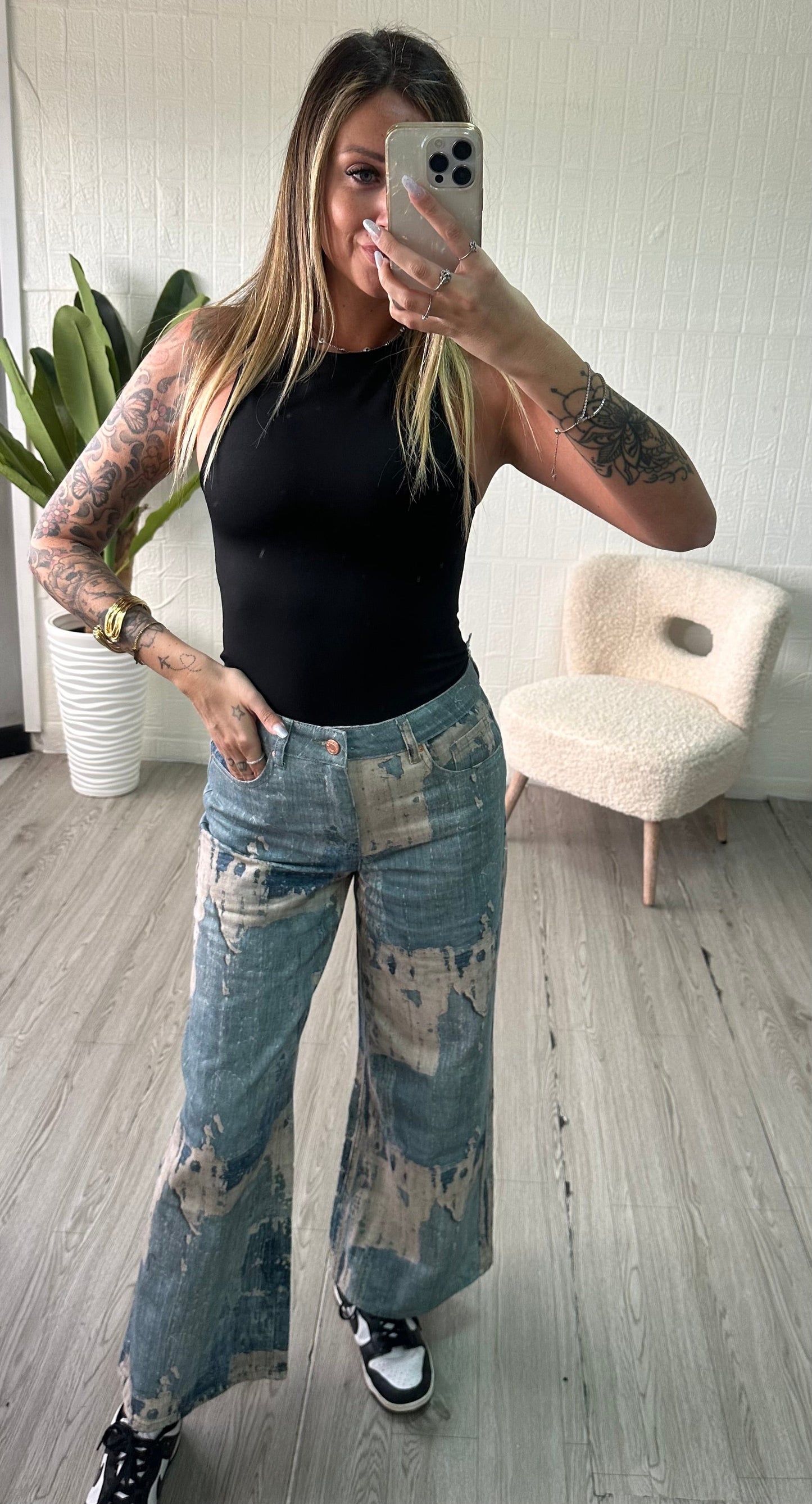 Jeans a palazzo - JE_MI