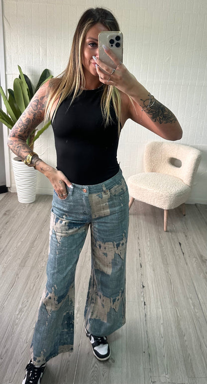 Jeans a palazzo - JE_MI