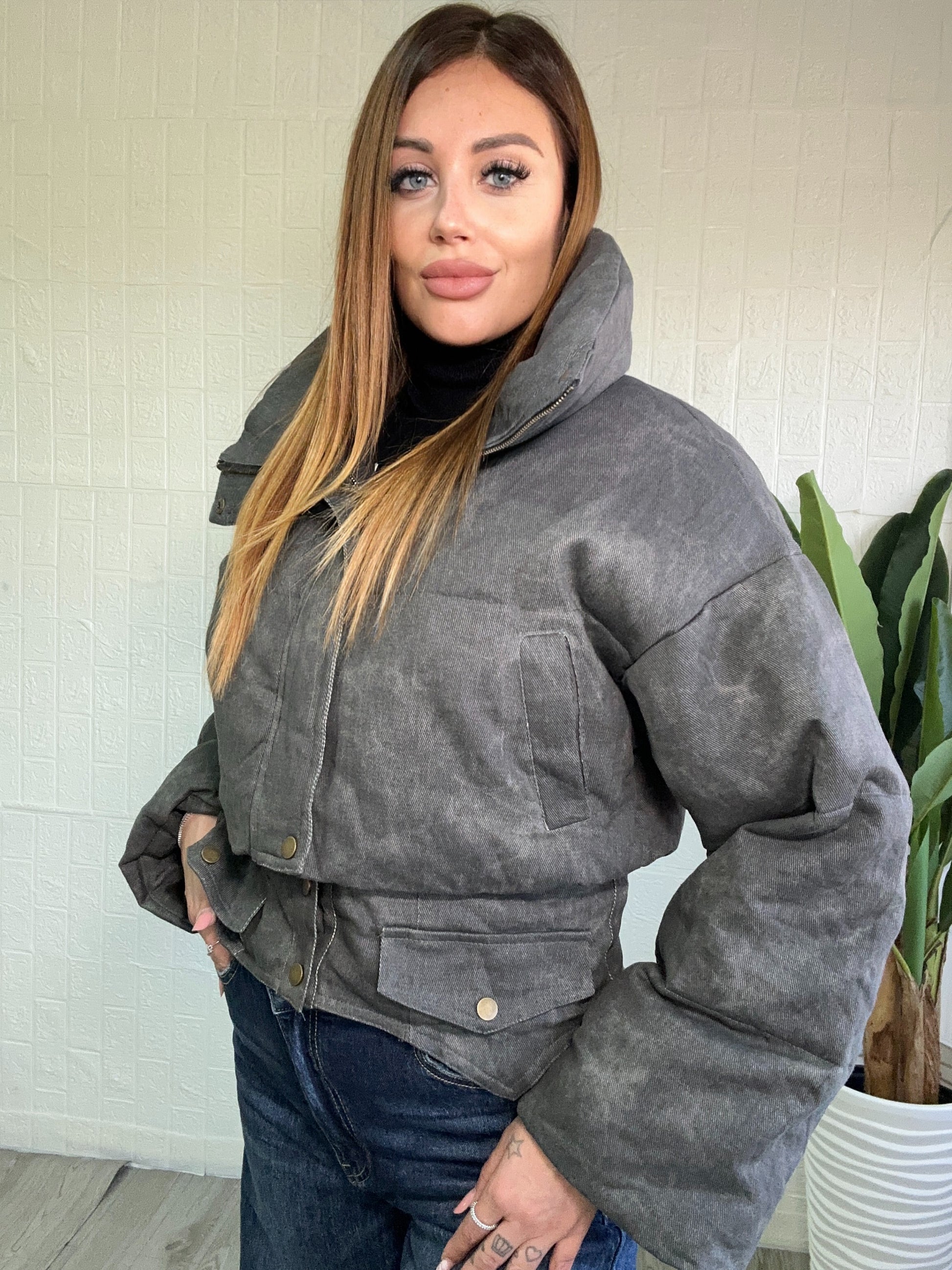 Bomber grigio - JE_MI