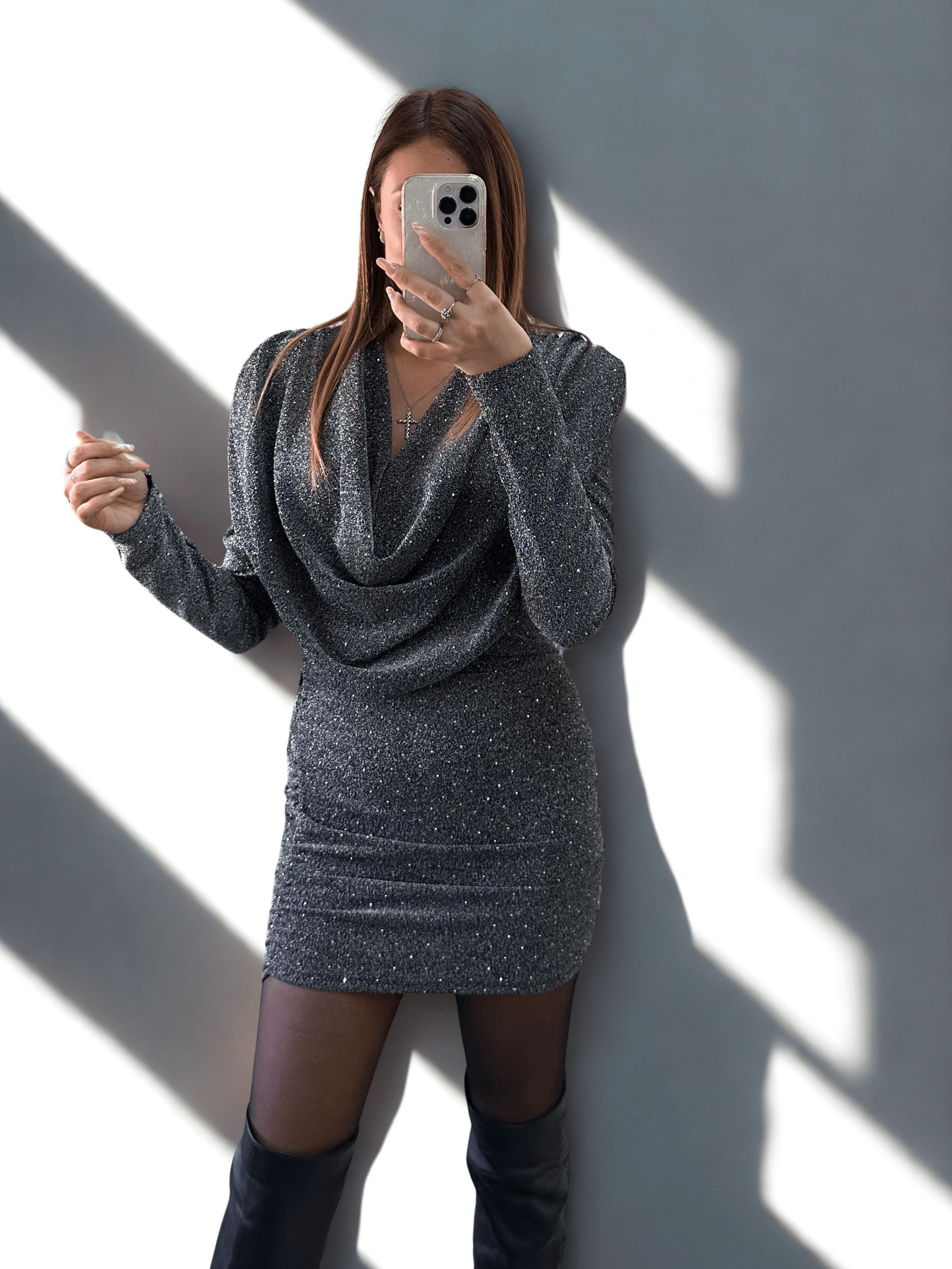 Vestito argento - JE_MI