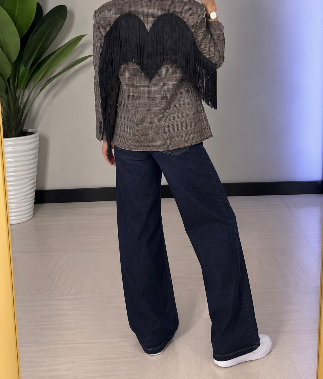 Blazer frange western by Lumina