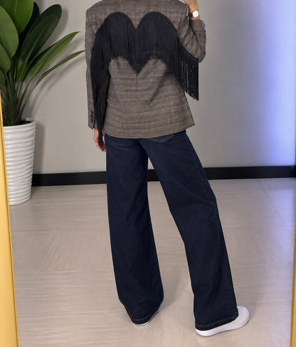 Blazer frange western by Lumina