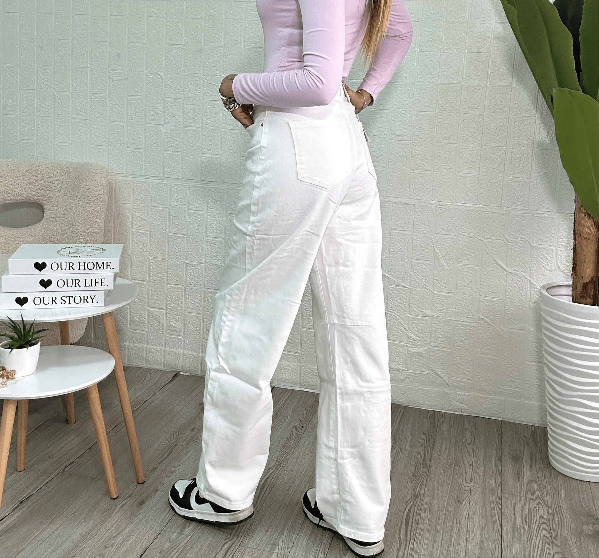 Jeans Balloon Bianchi - JE_MI