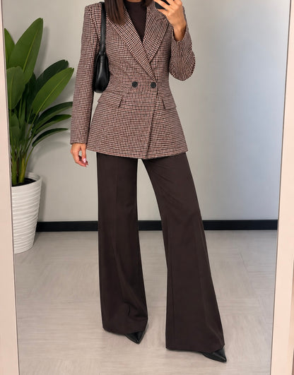 Blazer Pied de Poule
