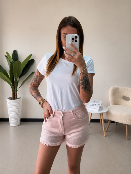 Shorts rosa
